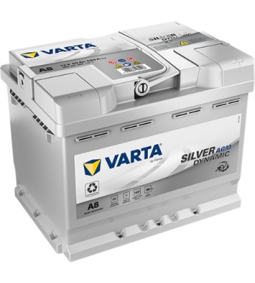 Baterie auto AGM VARTA 60 Ah 560901068D852
