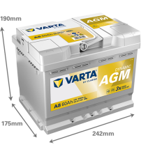 Baterie auto AGM