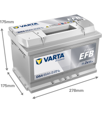 Baterie auto EFB