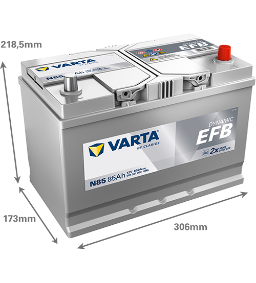 Baterie auto EFB