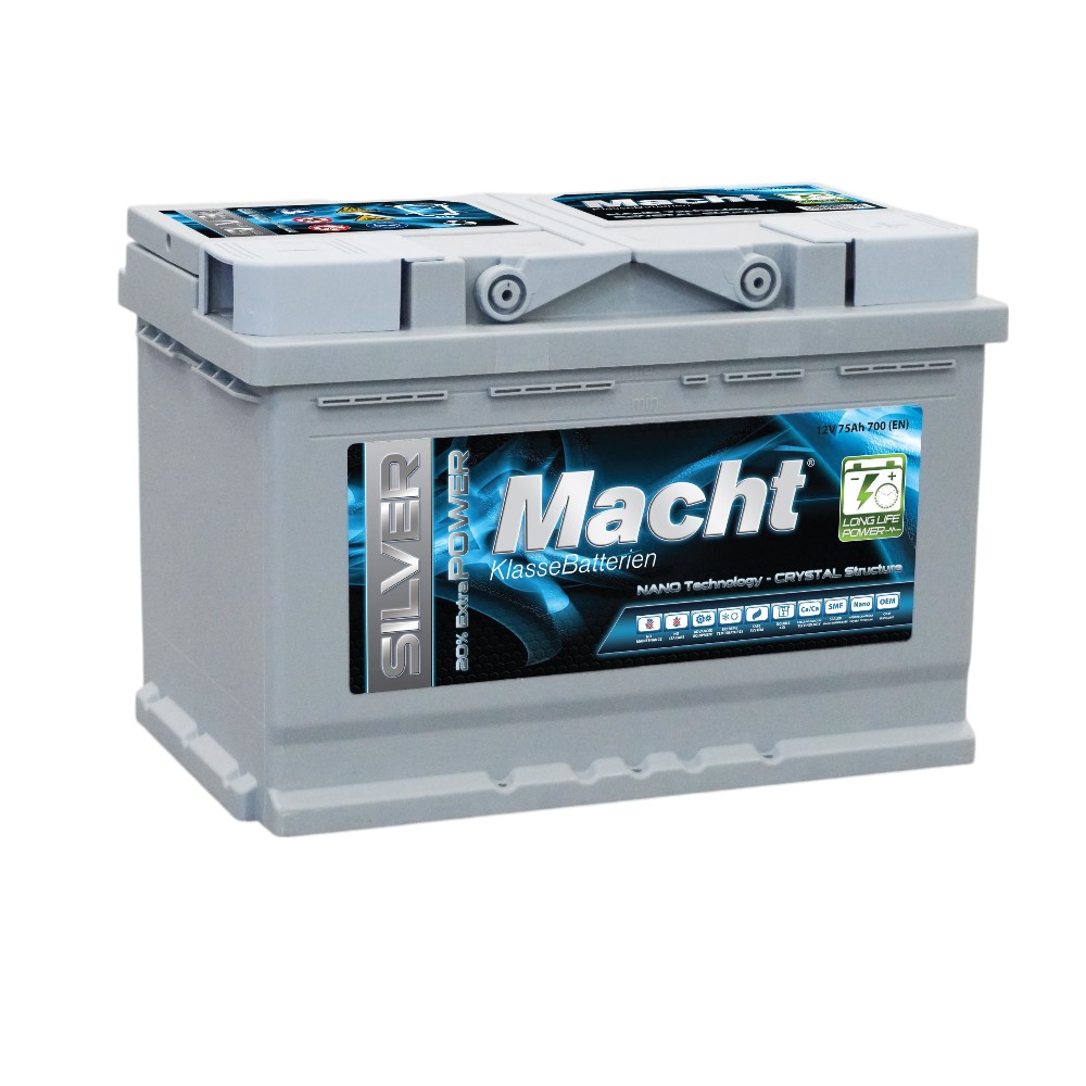 Baterie auto 75ah 700a 12v Macht 25875