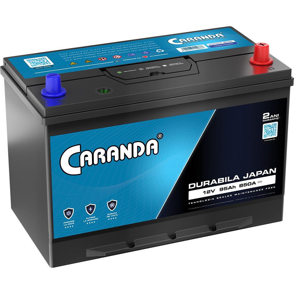 Baterie auto 95ah 850a 12v Caranda 6424173022678