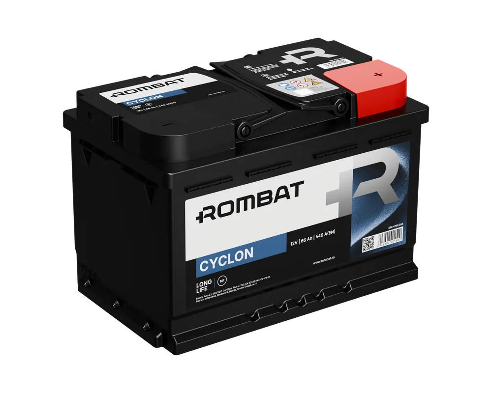 Baterie auto 66ah 540a 12v ROMBAT 566 4730 054
