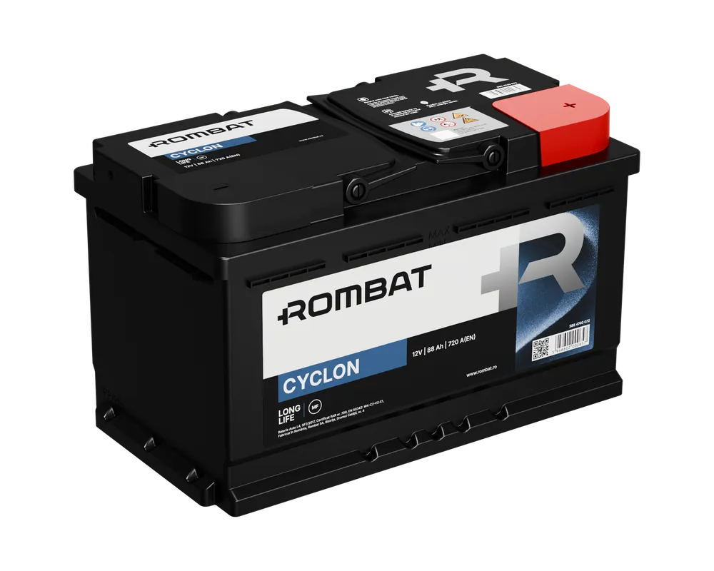 Baterie auto 88ah 720a 12v ROMBAT 588 4740 072