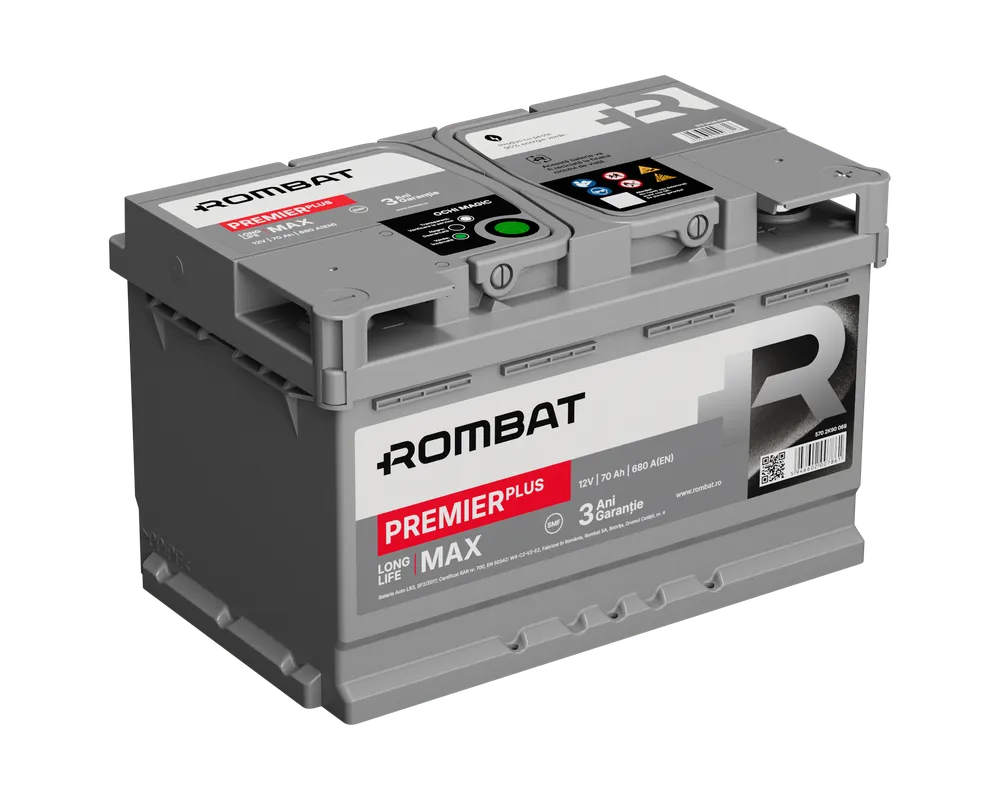 Baterie auto 70ah 680a 12v ROMBAT 570 2K90 068