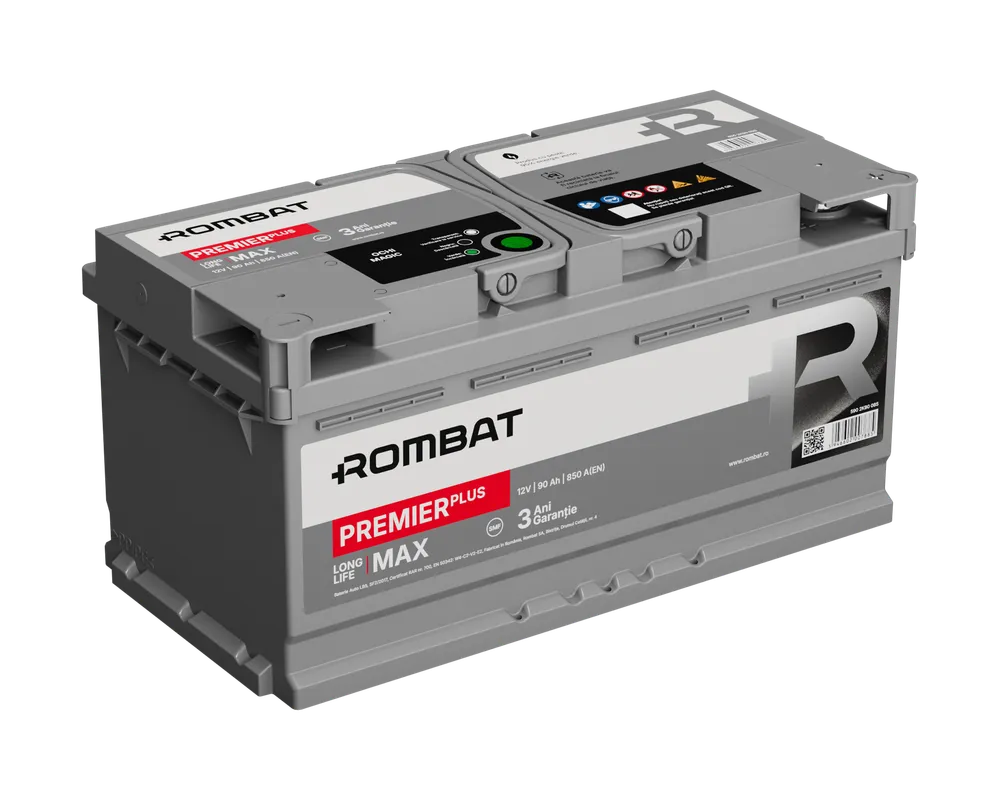 Baterie auto 90ah 850a 12v ROMBAT 590 2KB0 085