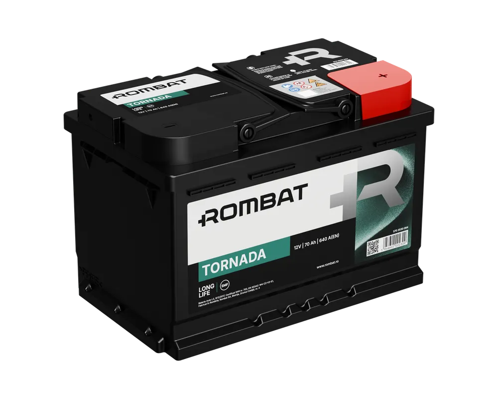 Baterie auto 70ah 640a 12v ROMBAT 570 3530 064