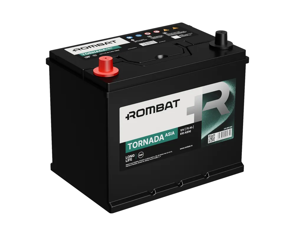 Baterie auto 75ah 610a 12v ROMBAT 575 36G1 061