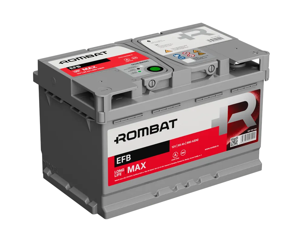 Baterie auto EFB 65ah 680a 12v ROMBAT 565 1190 068