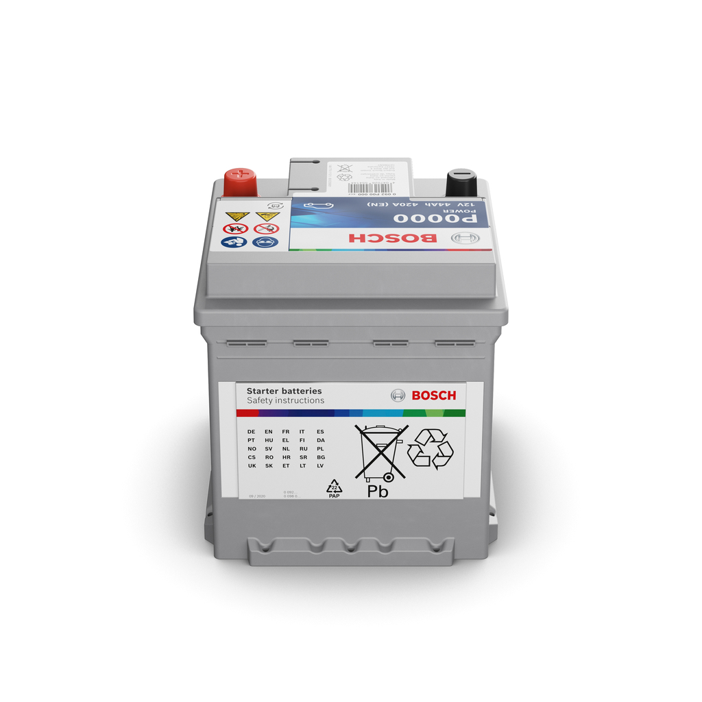 Baterie auto 44ah 420a 12v BOSCH 0 092 P00 000