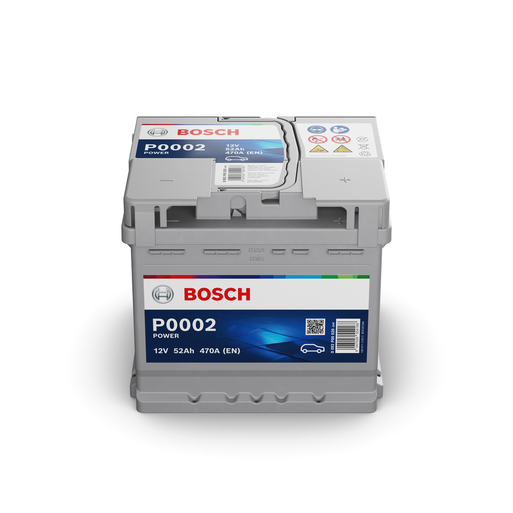 Baterie auto 52ah 470a 12v BOSCH 0 092 P00 020