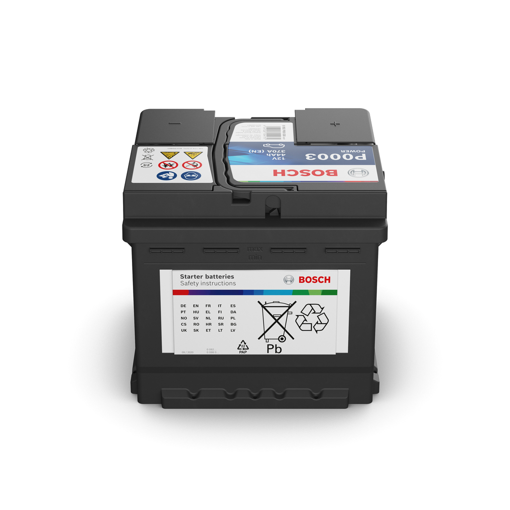 Baterie auto 44ah 370a 12v BOSCH 0 092 P00 030