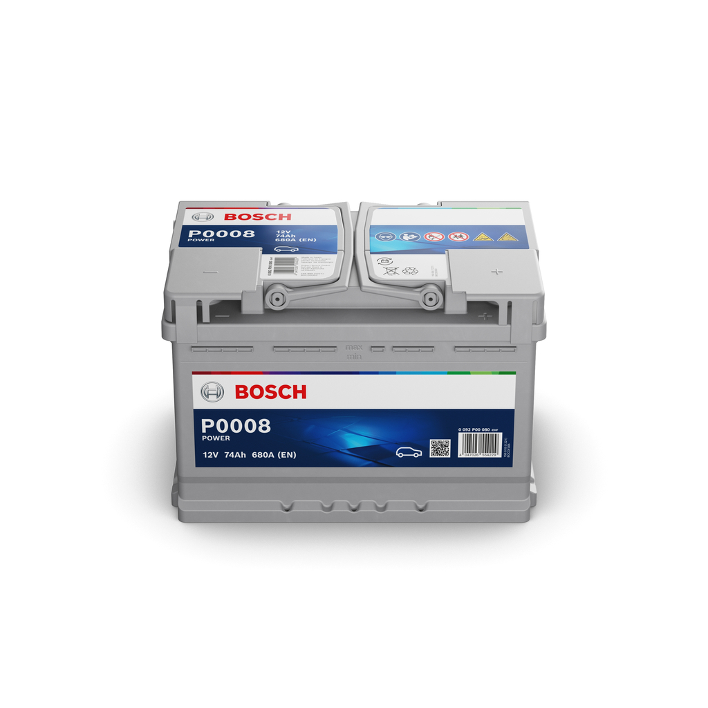 Baterie auto 74ah 680a 12v BOSCH 0 092 P00 080