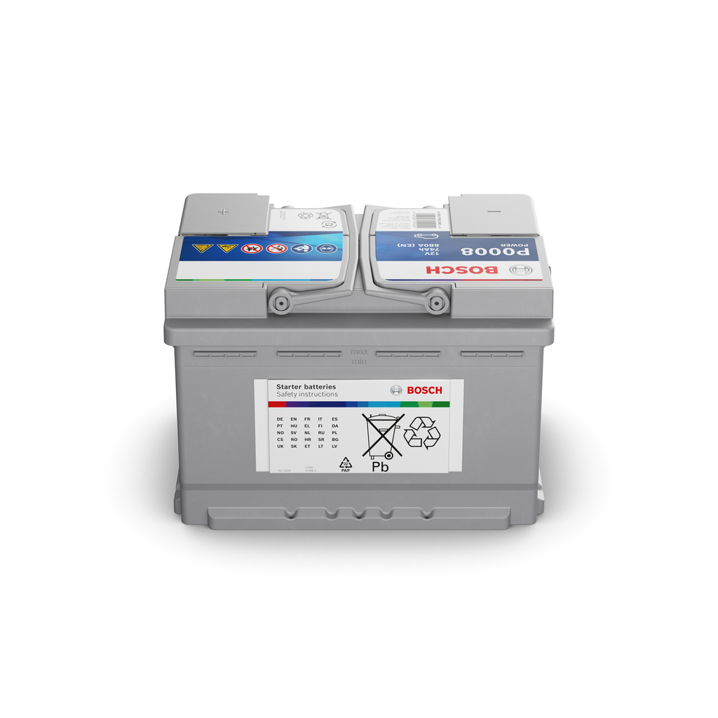 Baterie auto 74ah 680a 12v BOSCH 0 092 P00 080