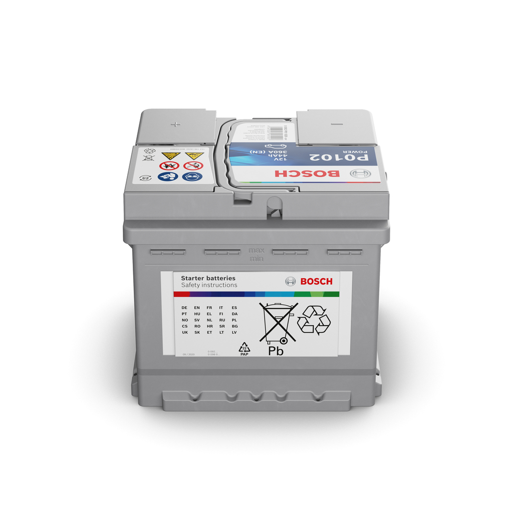 Baterie auto 44ah 360a 12v BOSCH 0 092 P01 020