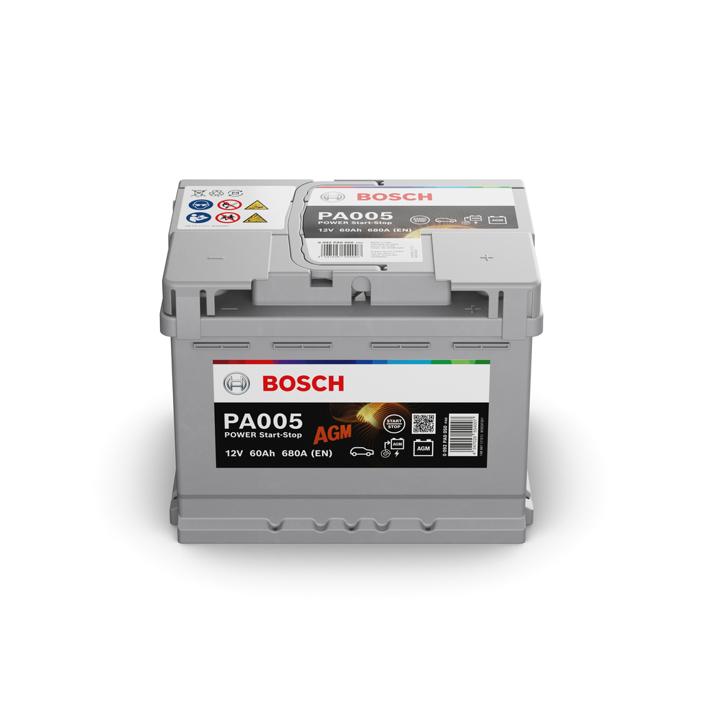 Baterie auto AGM 60ah 680a 12v BOSCH 0 092 PA0 050