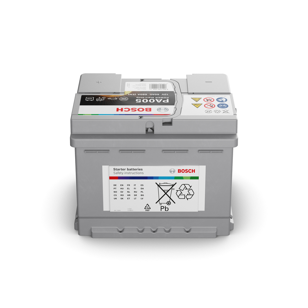 Baterie auto AGM 60ah 680a 12v BOSCH 0 092 PA0 050