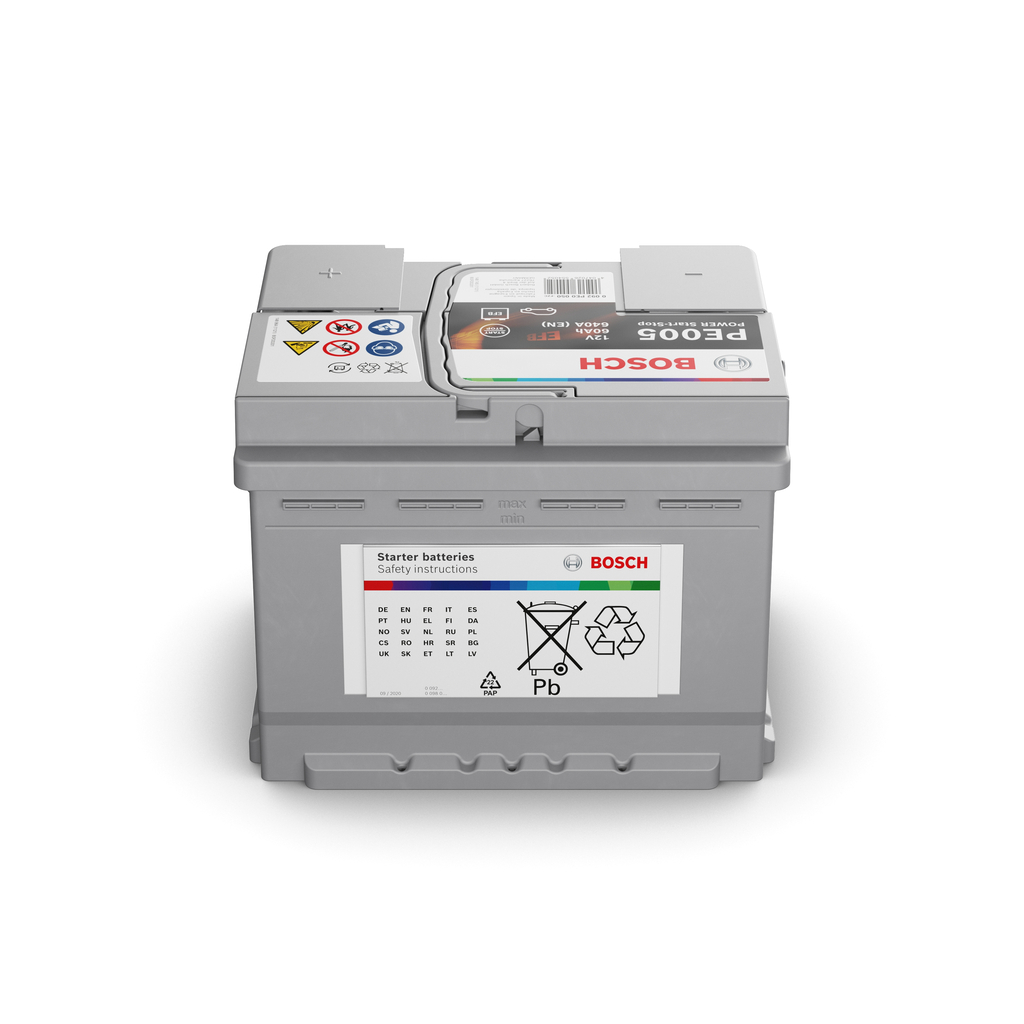 Baterie auto EFB 60ah 640a 12v BOSCH 0 092 PE0 050