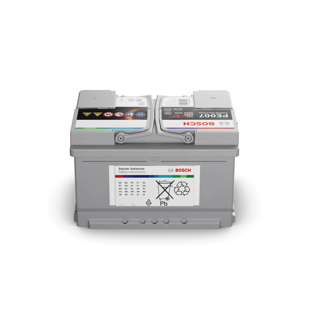 Baterie auto EFB 65ah 650a 12v BOSCH 0 092 PE0 070