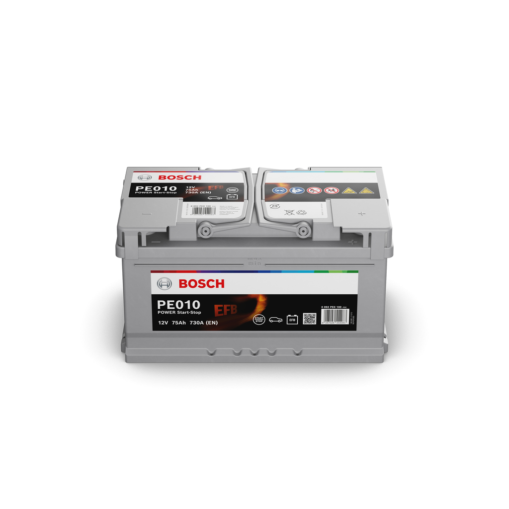 Baterie auto EFB 75ah 730a 12v BOSCH 0 092 PE0 100