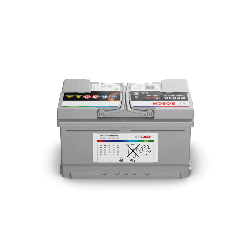 Baterie auto EFB 75ah 730a 12v BOSCH 0 092 PE0 100