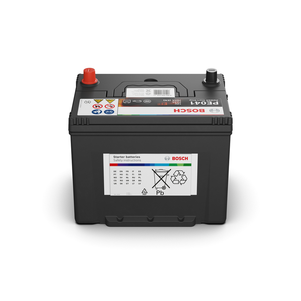 Baterie auto EFB 72ah 760a 12v BOSCH 0 092 PE0 410