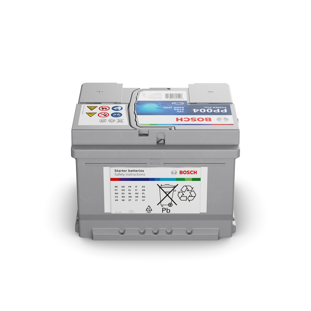 Baterie auto 61ah 600a 12v BOSCH 0 092 PP0 040