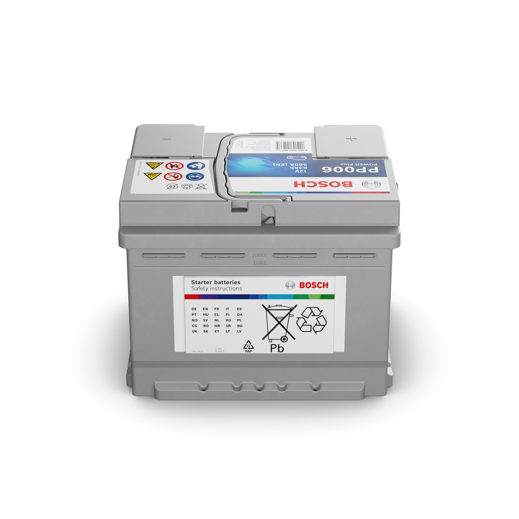 Baterie auto 63ah 580a 12v BOSCH 0 092 PP0 060