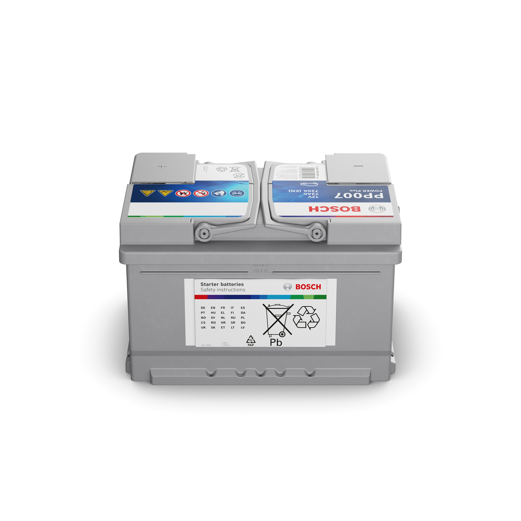 Baterie auto 72ah 720a 12v BOSCH 0 092 PP0 070