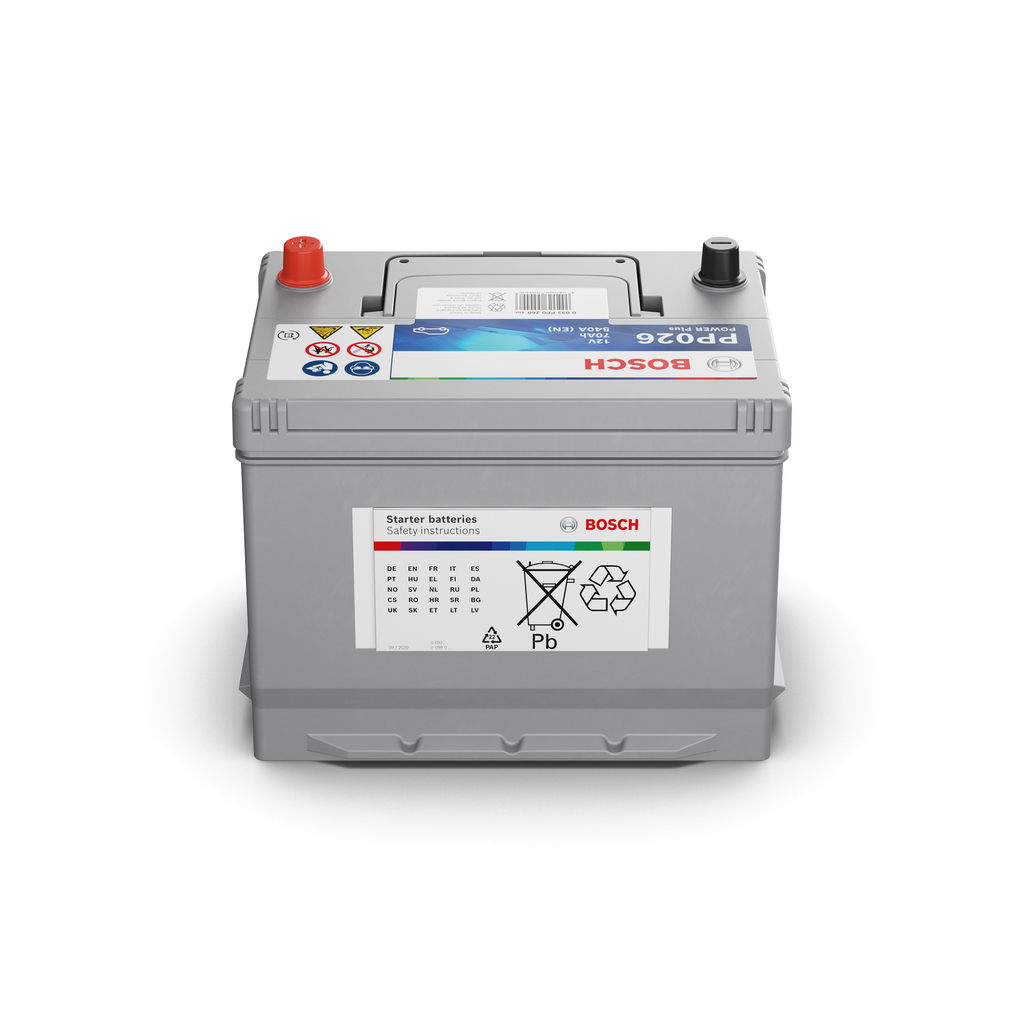Baterie auto 70ah 540a 12v BOSCH 0 092 PP0 260