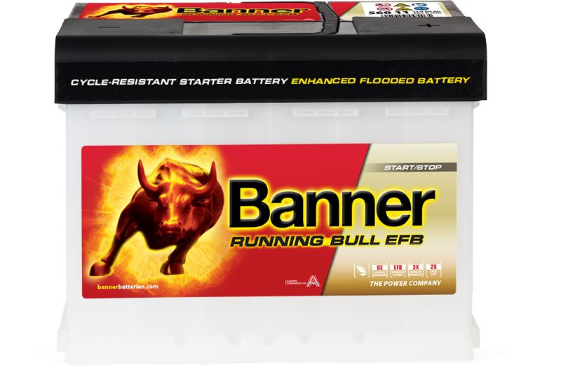 Baterie auto 60ah 560a 12v Banner 012560110101