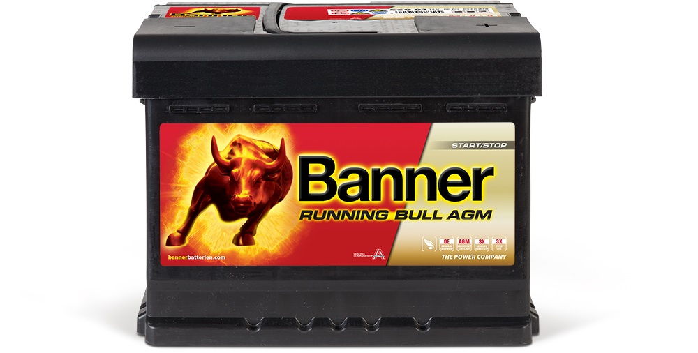 Baterie auto AGM 60ah 640a 12v Banner 560 01