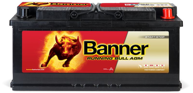 Baterie auto AGM 105ah 950a 12v Banner 605 01
