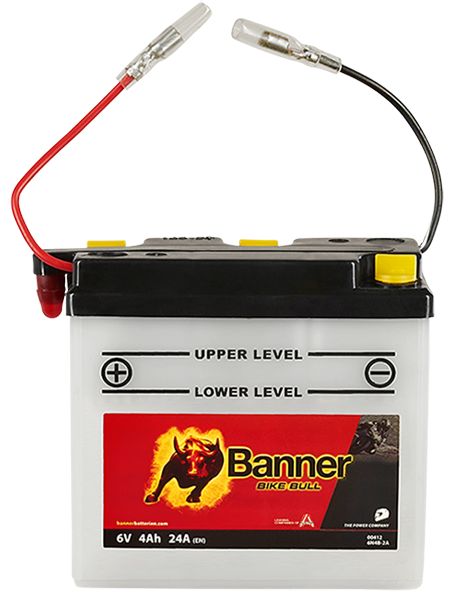 Baterie moto 4ah 24a 6v Banner 020004120100