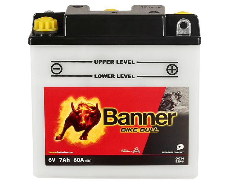 Baterie moto 7ah 60a 6v Banner 020007140100