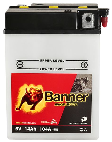 Baterie moto 14ah 104a 6v Banner 020013140100