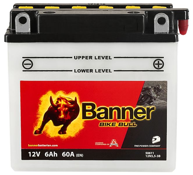 Baterie moto 6ah 60a 12v Banner 020506110100