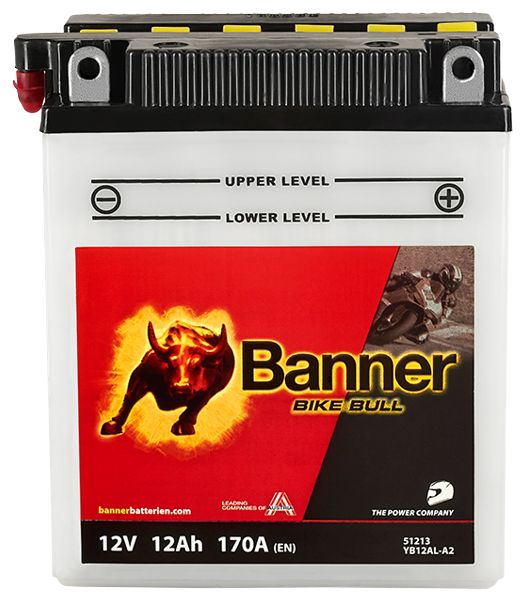 Baterie moto 12ah 170a 12v Banner 020512130100