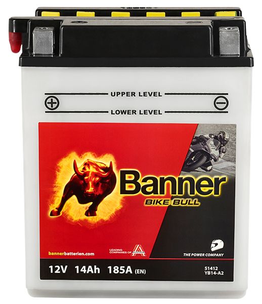 Baterie moto 14ah 185a 12v Banner 020514120100