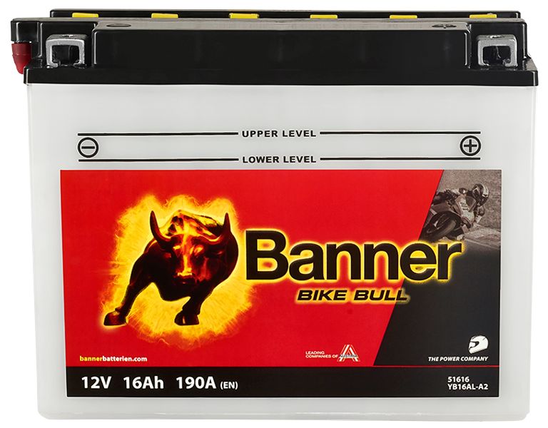 Baterie moto 16ah 190a 12v Banner 020516160100