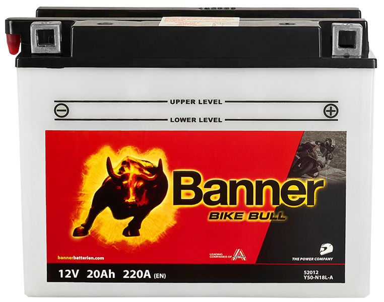 Baterie moto 20ah 220a 12v Banner 020520120100