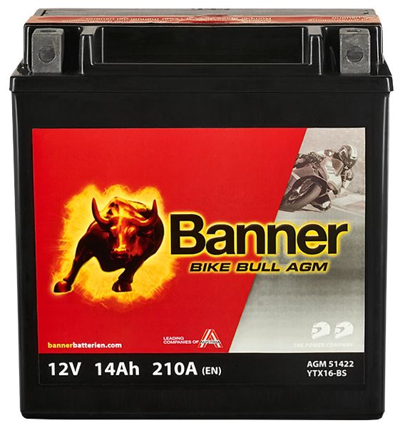 Baterie moto 14ah 215a 12v Banner 021514220100