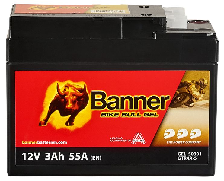 Baterie moto 2,3ah 35a 12v Banner 023503010101