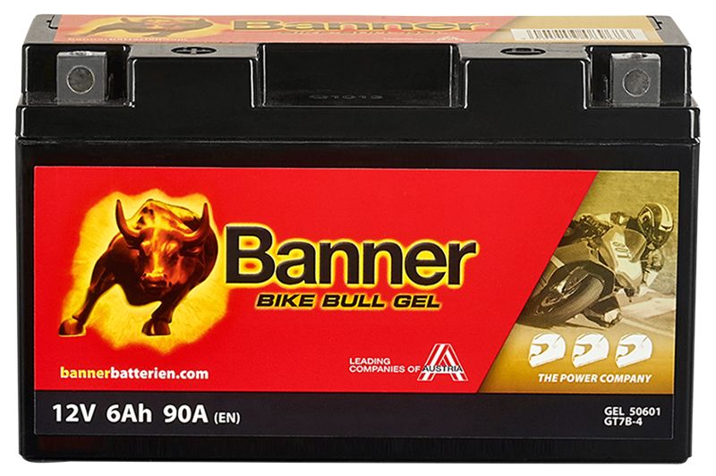 Baterie moto 6,5ah 90a 12v Banner 023506010101