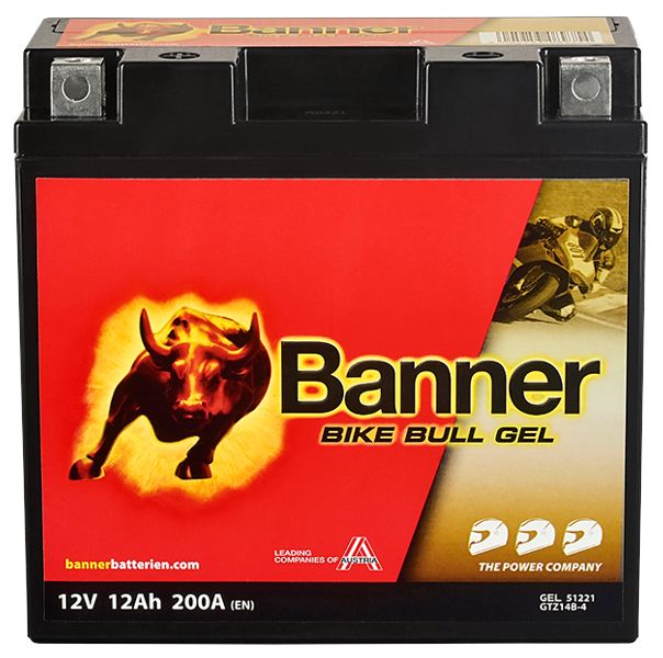 Baterie moto 12ah 200a 12v Banner 023512210101