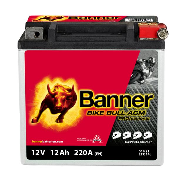 Baterie moto 12ah 220a 12v Banner 024514210101