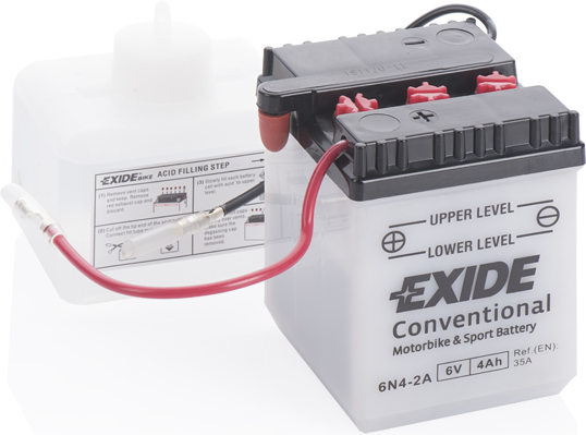Baterie moto 4ah 35a 6v EXIDE 6N4-2A