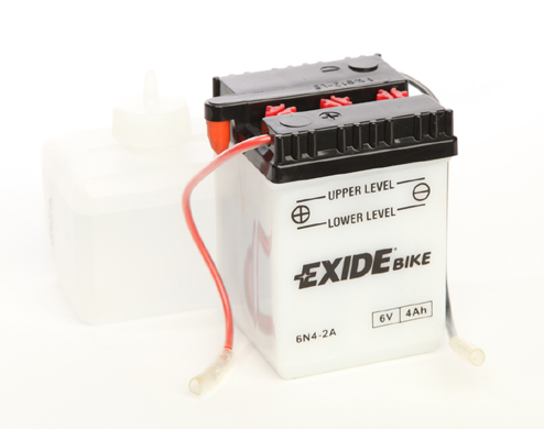 Baterie moto 4ah 35a 6v EXIDE 6N4-2A