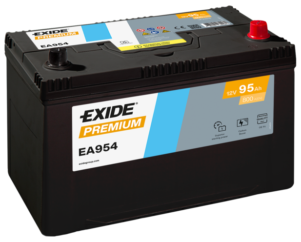 Baterie auto 95ah 800a 12v EXIDE EA954