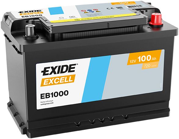 Baterie auto 100ah 720a 12v EXIDE EB1000